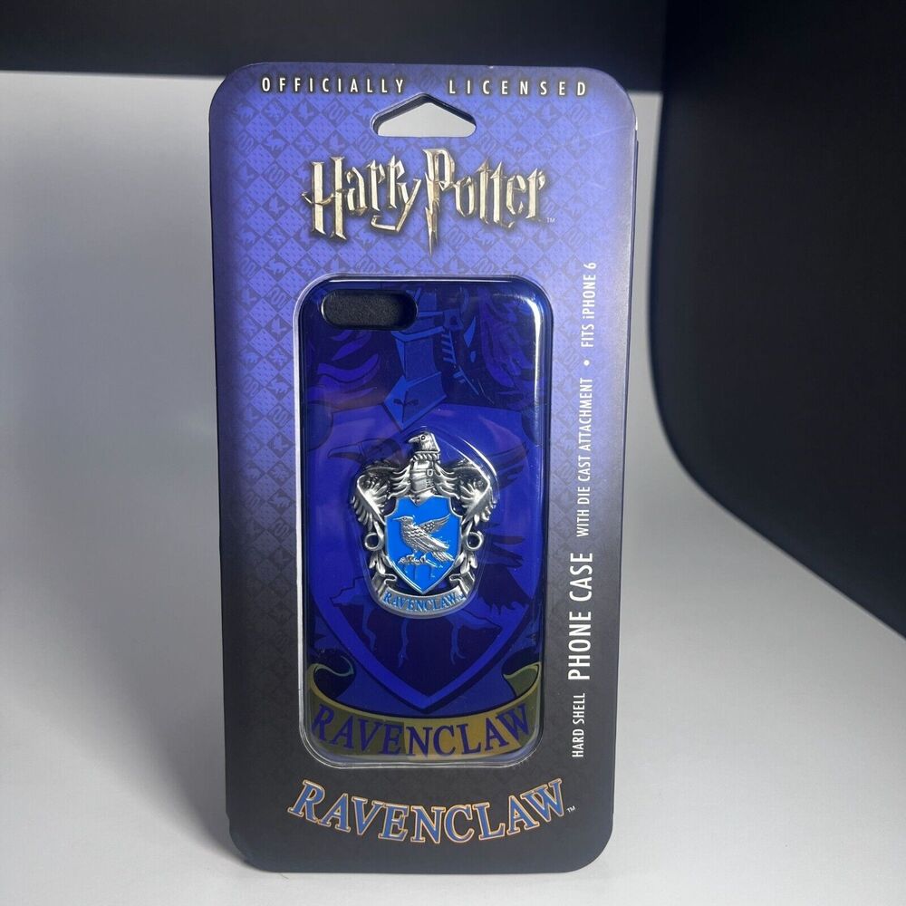 New Official Harry Potter Ravenclaw iPhone 6 Hard Case NIB Die Cast Attachment